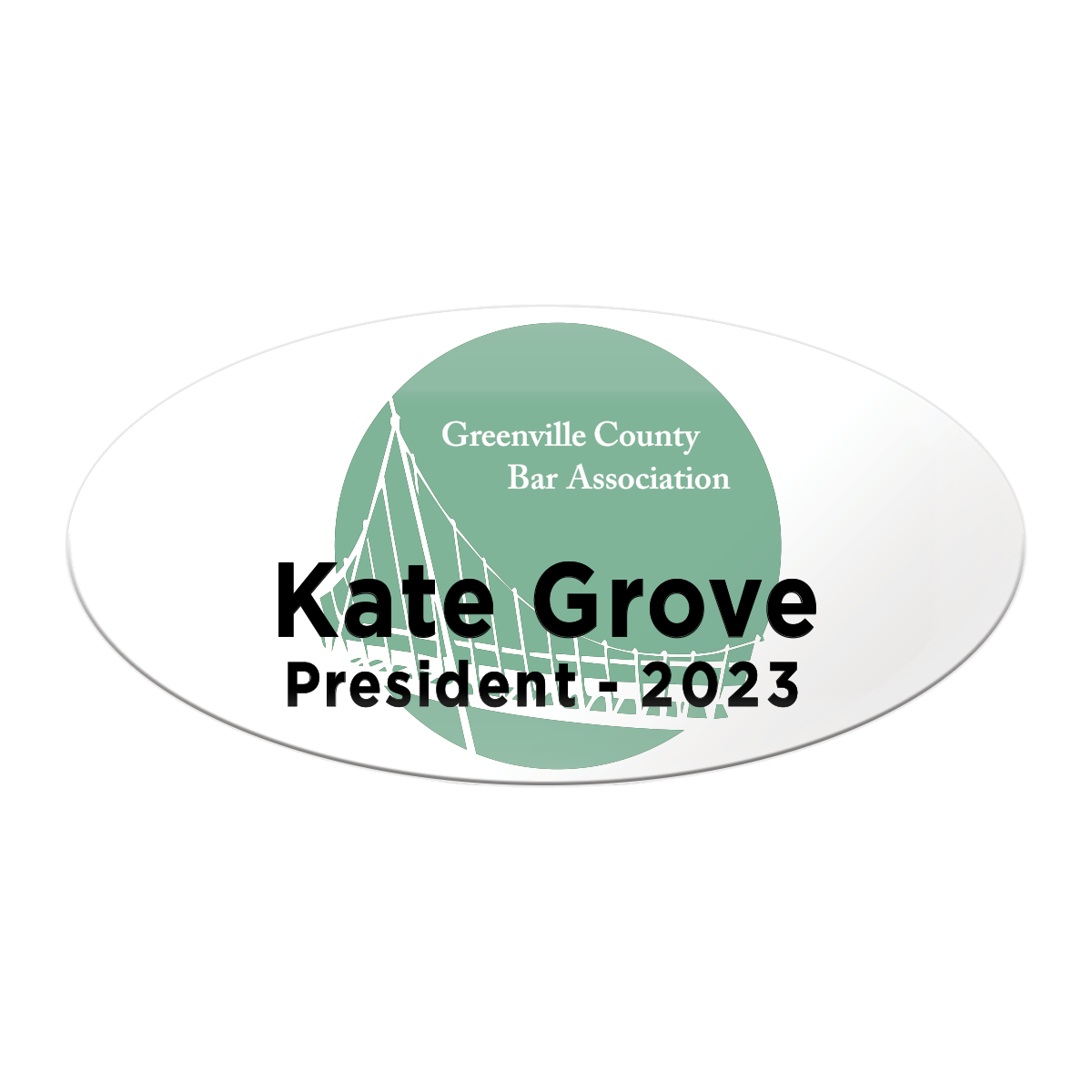 Dimension Series Full Color Plastic Badges