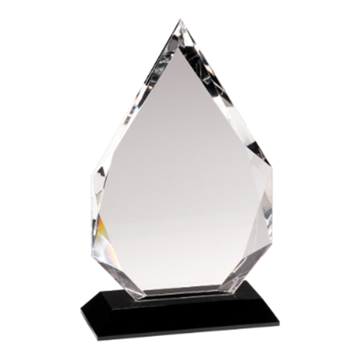Diamond Crystal on Black Pedestal Base