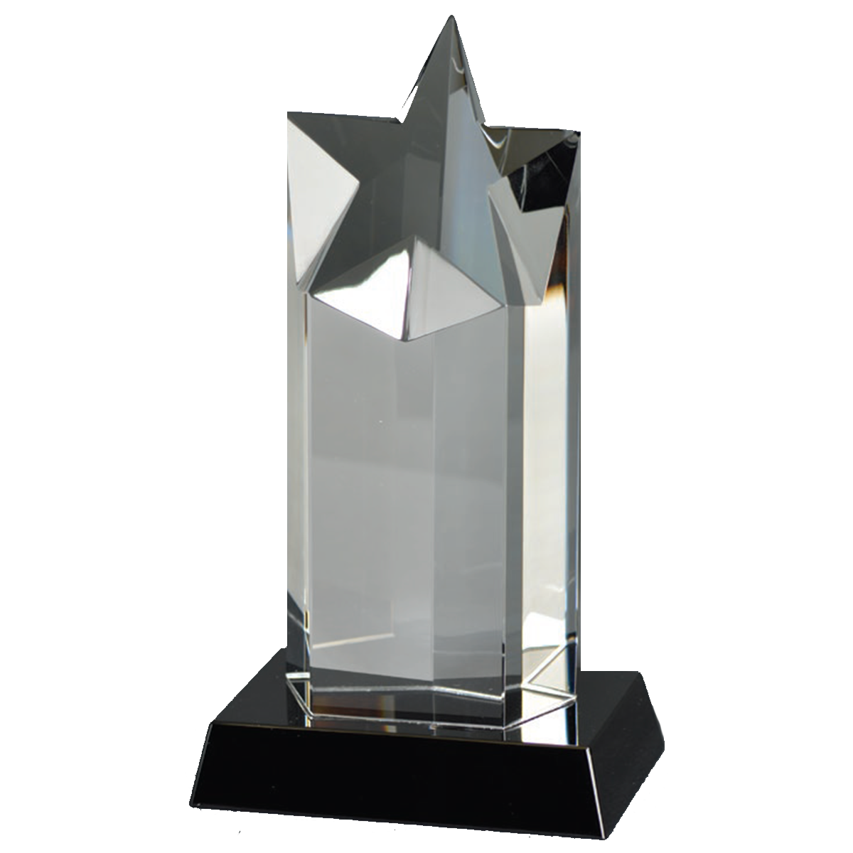 Crystal Star Tower on Black Base