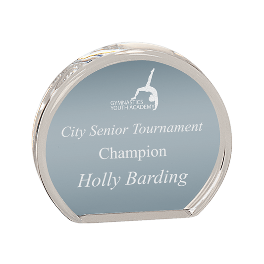 Clear Round Acrylic Award