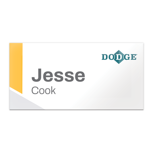 C3 Full Color Plastic Badges