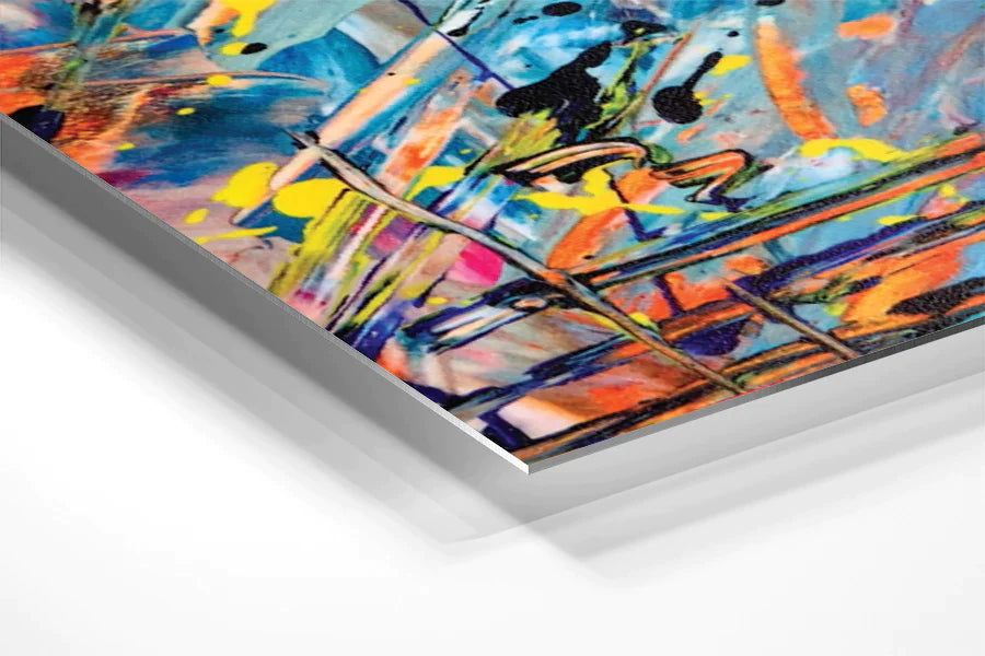 Exterior Sublimated Metal Plates with Shape, Finish and Size Options