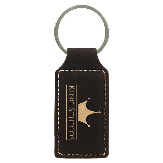 Leatherette Keychain