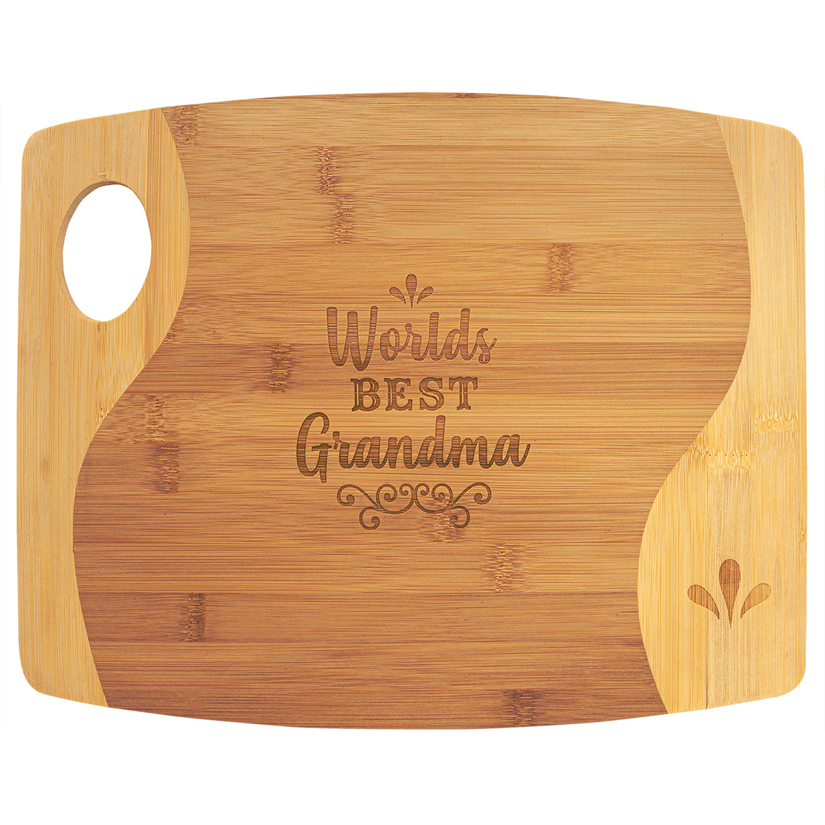 Bamboo Two-Tone Cutting Board
