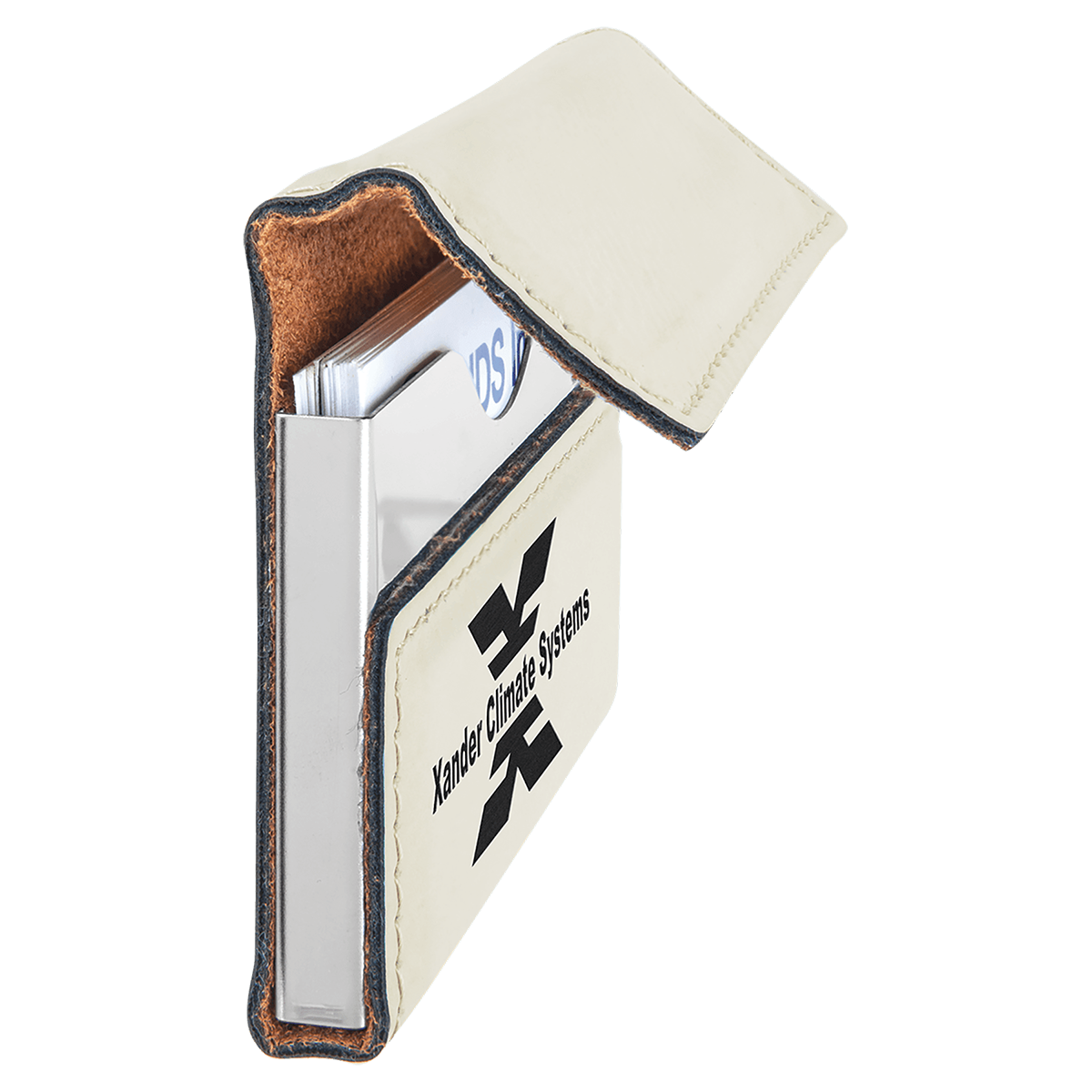 Leatherette Business Card Holder