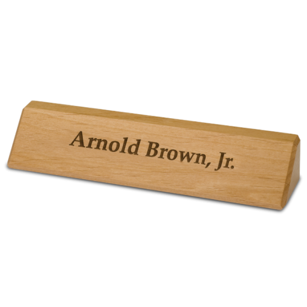 Genuine Red Alder Desk Wedge