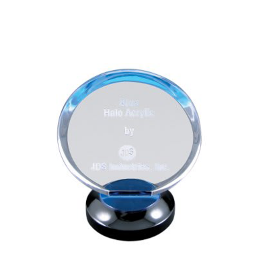 Blue Halo Acrylic Award