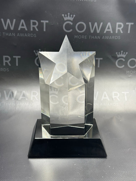 Crystal Star Tower on Black Base