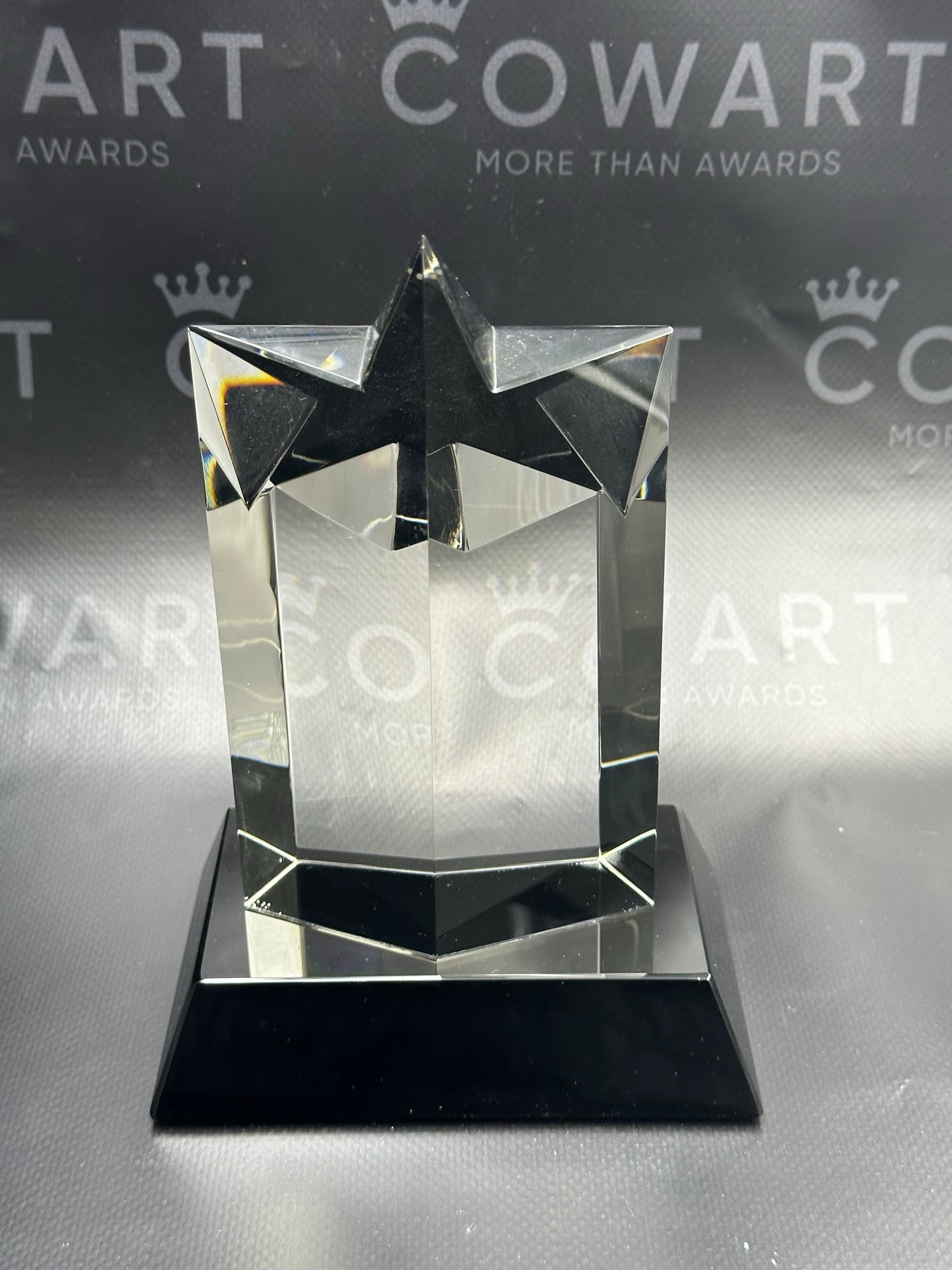 Crystal Star Tower on Black Base
