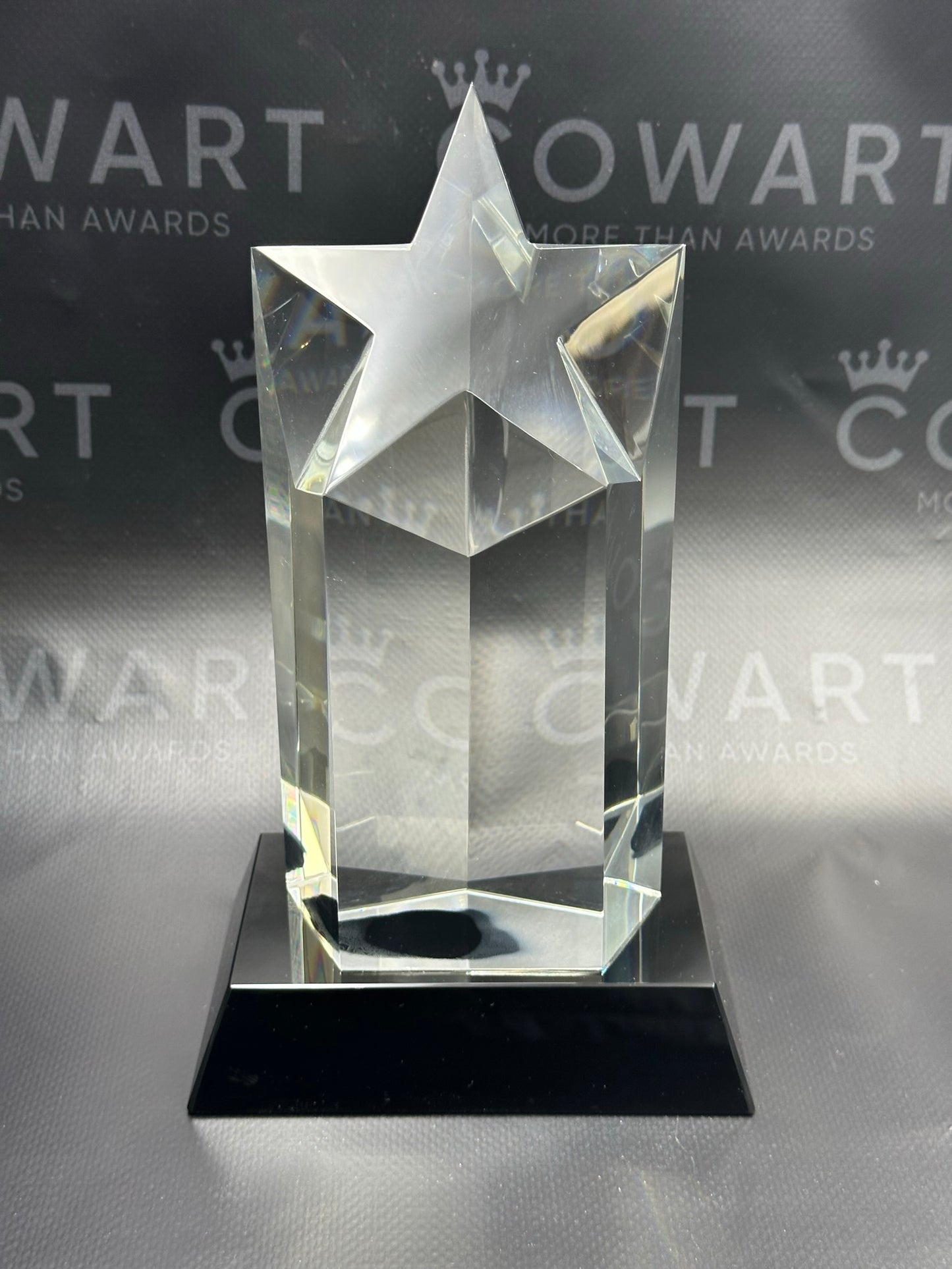 Crystal Star Tower on Black Base