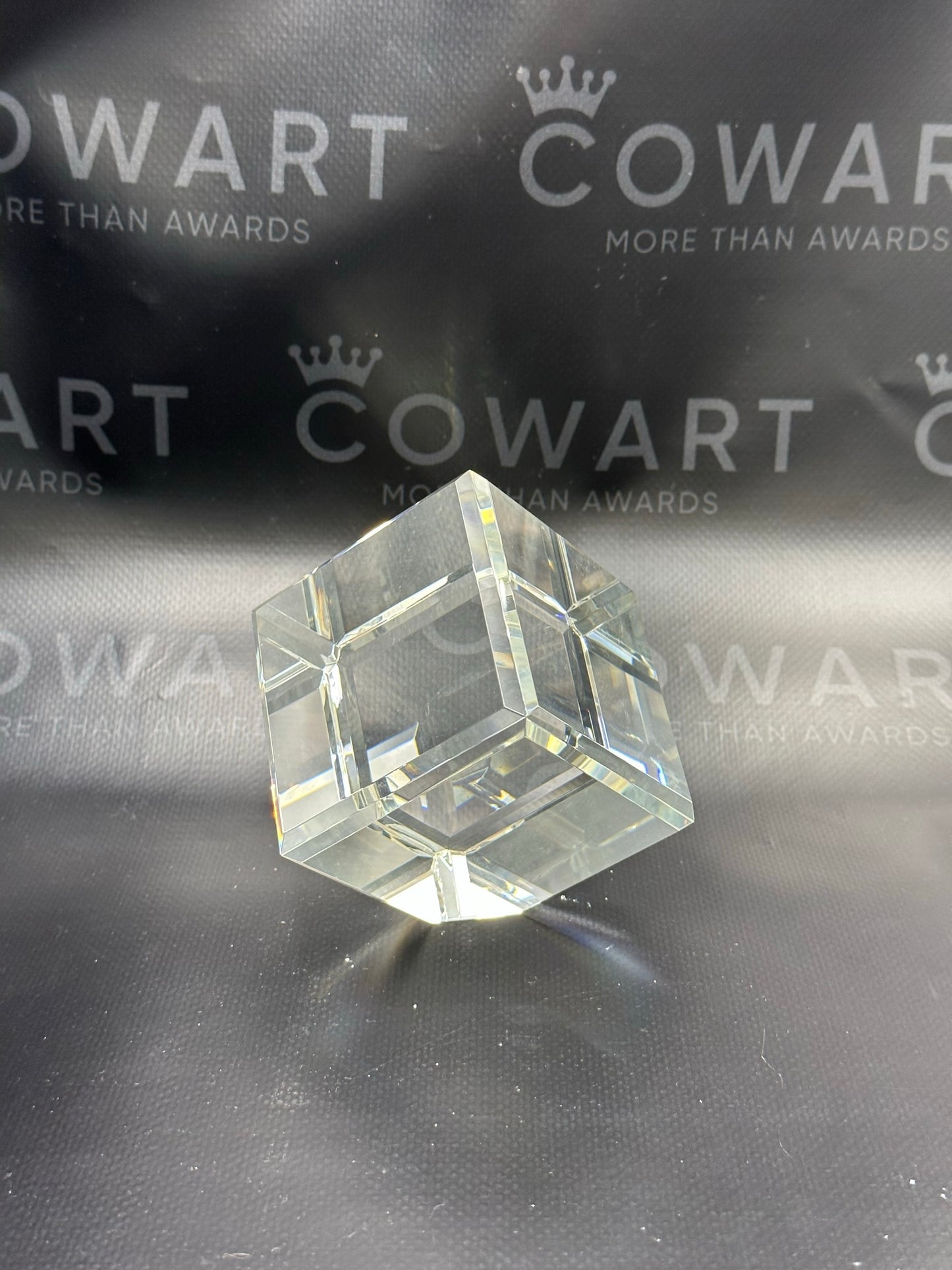 Crystal Cube in Multiple Sizes