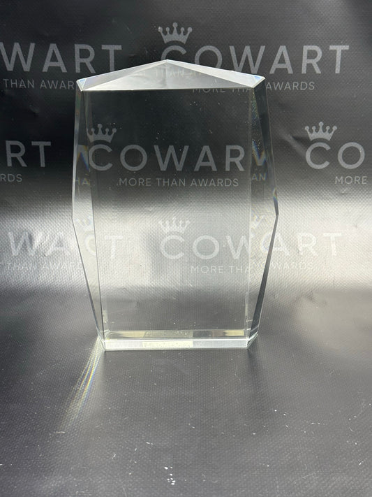 Rectangle Crystal Award