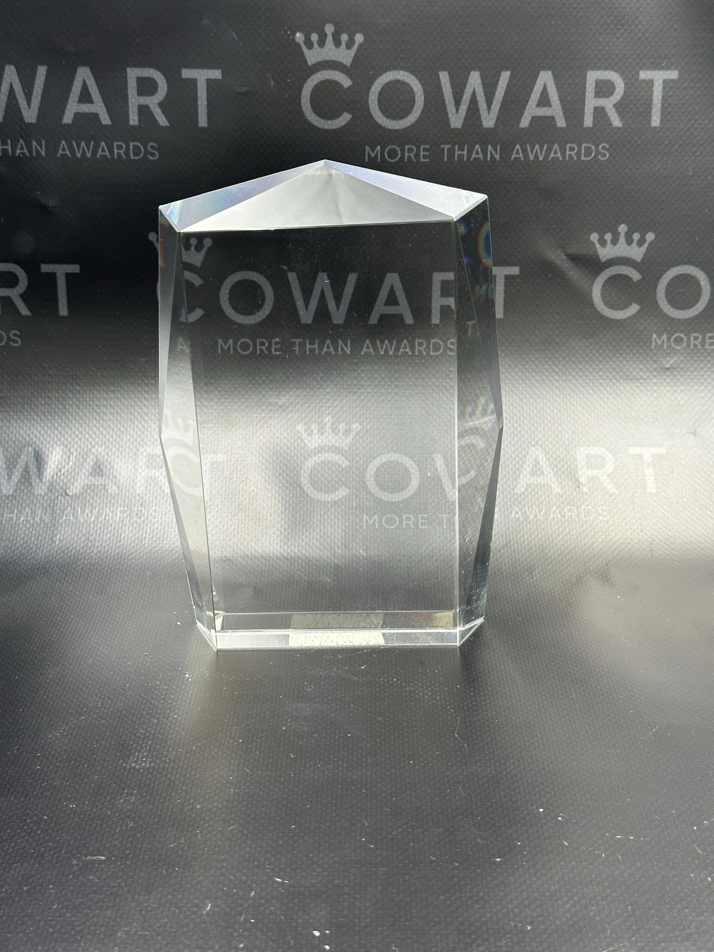 Rectangle Crystal Award