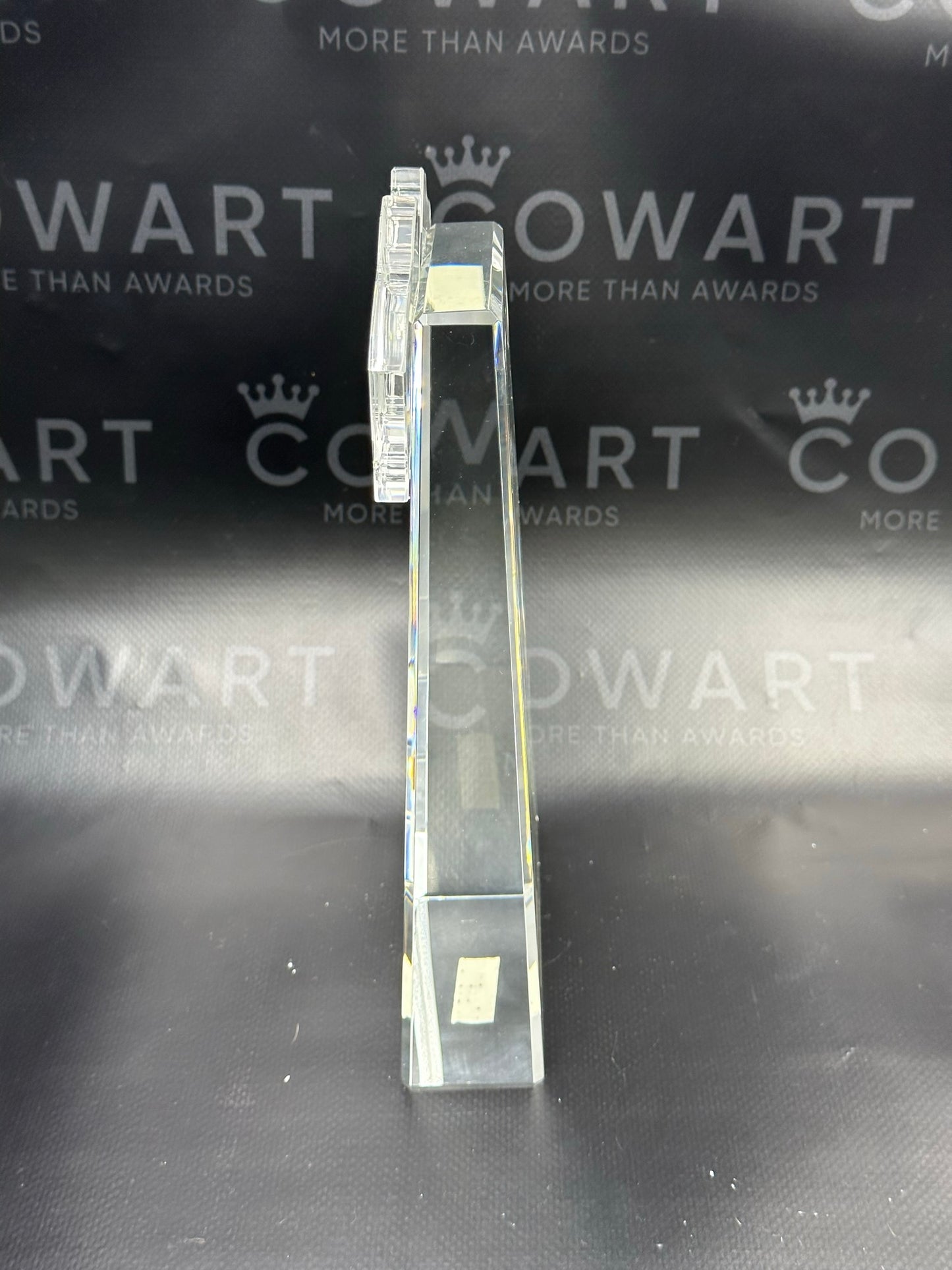 9 1/2" Crystal Racing Flags Tower
