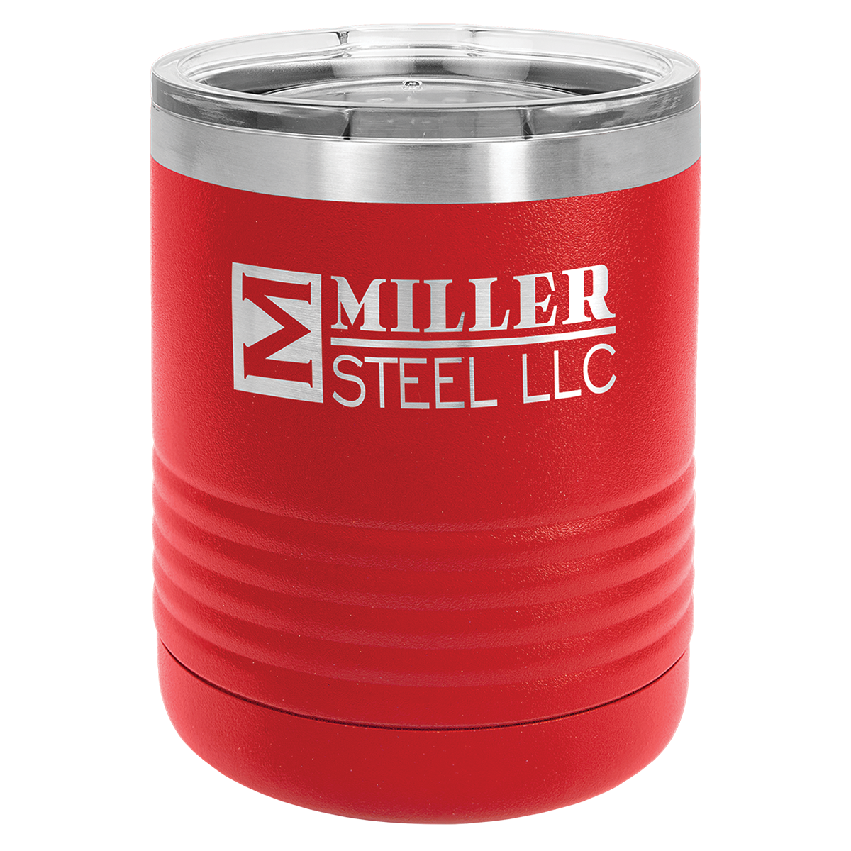 Polar Camel 10 oz. Vacuum Insulated Ringneck Tumbler with Clear Lid