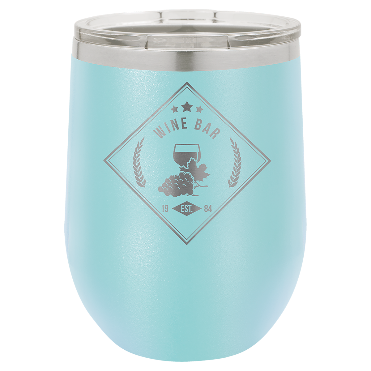 Polar Camel 12 oz. Vacuum Insulated Stemless Wine Tumbler with Lid