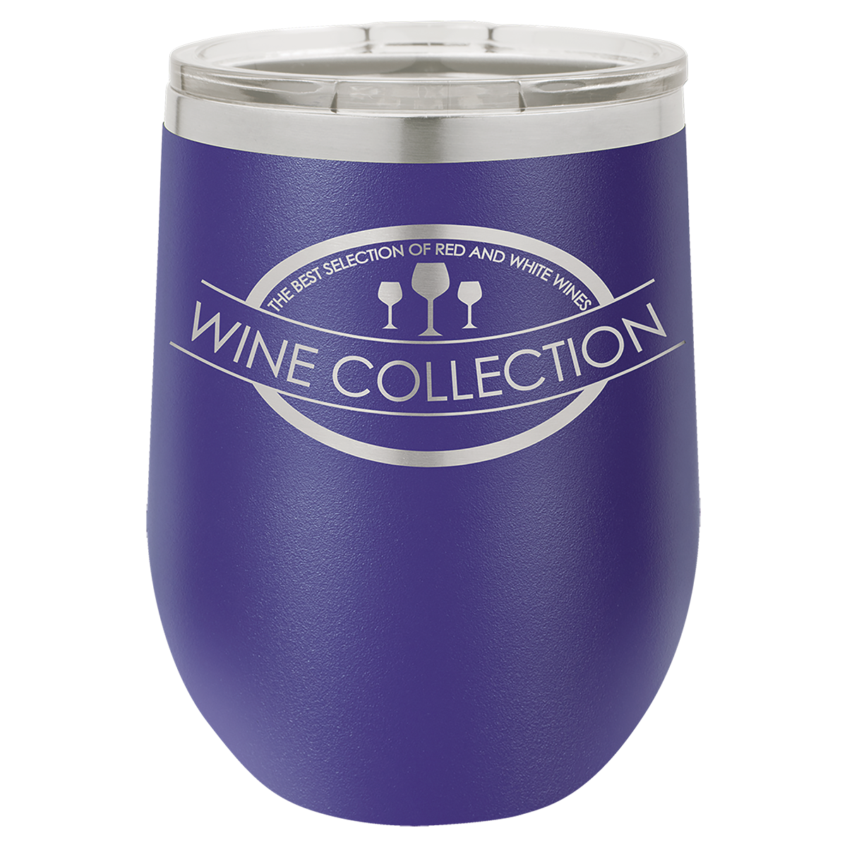 Polar Camel 12 oz. Vacuum Insulated Stemless Wine Tumbler with Lid