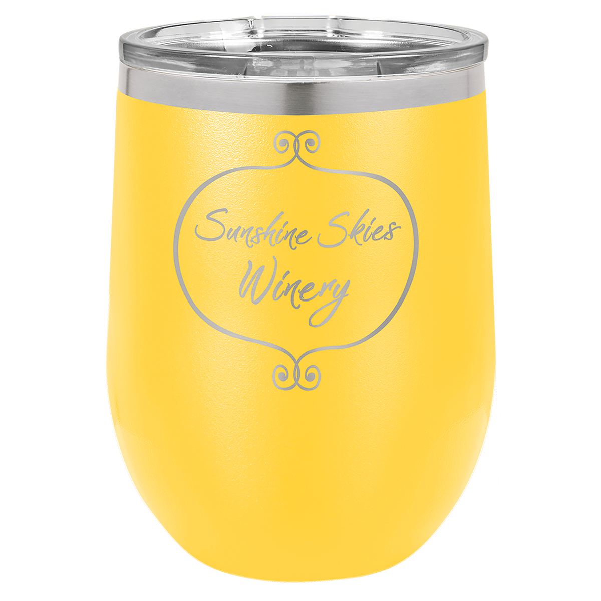 Polar Camel 12 oz. Vacuum Insulated Stemless Wine Tumbler with Lid