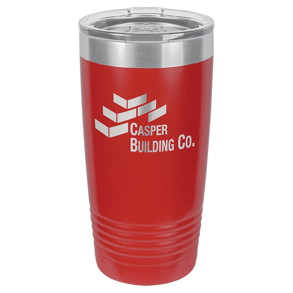 Polar Camel 20 oz. Vacuum Insulated Ringneck Tumbler with Clear Lid