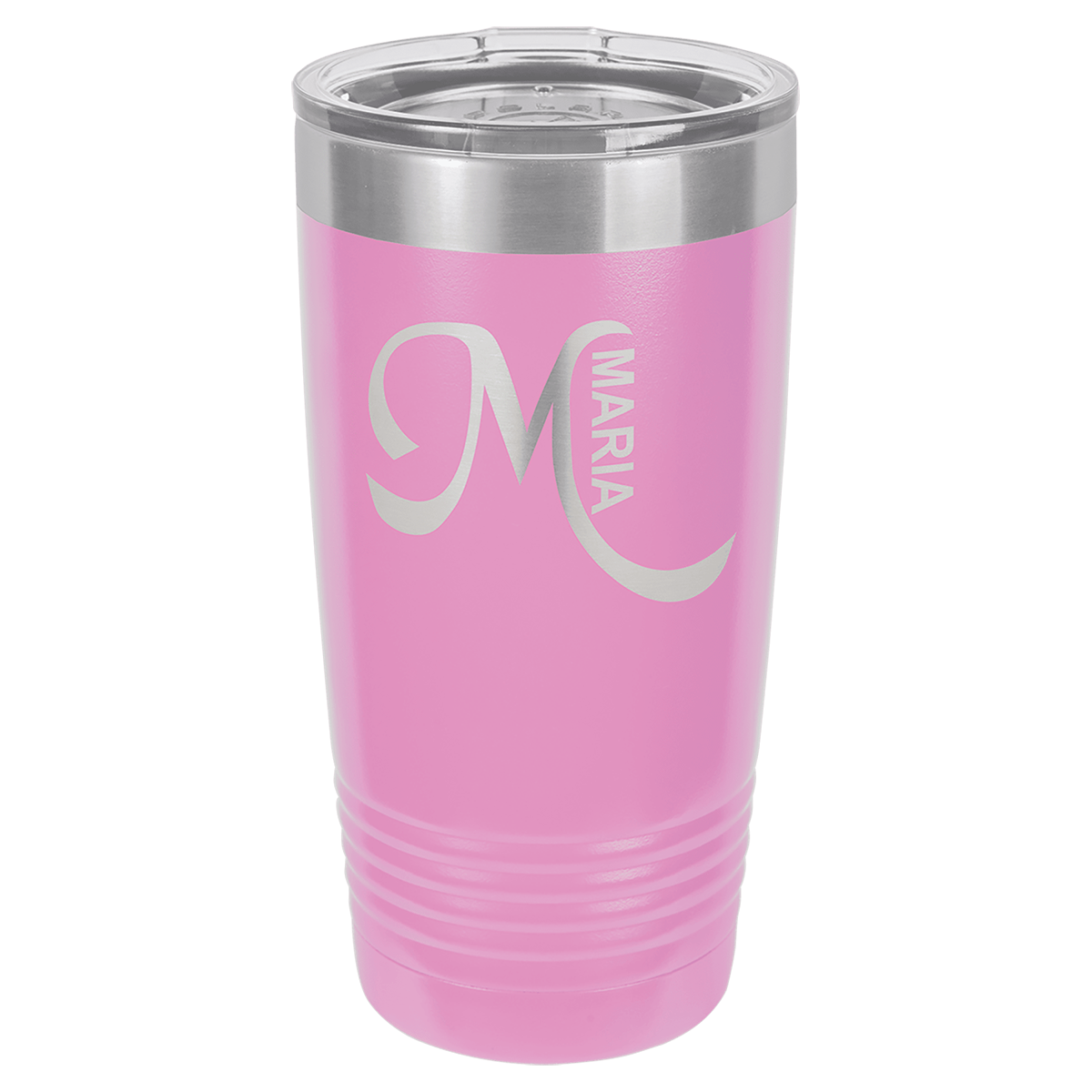 Polar Camel 20 oz. Vacuum Insulated Ringneck Tumbler with Clear Lid