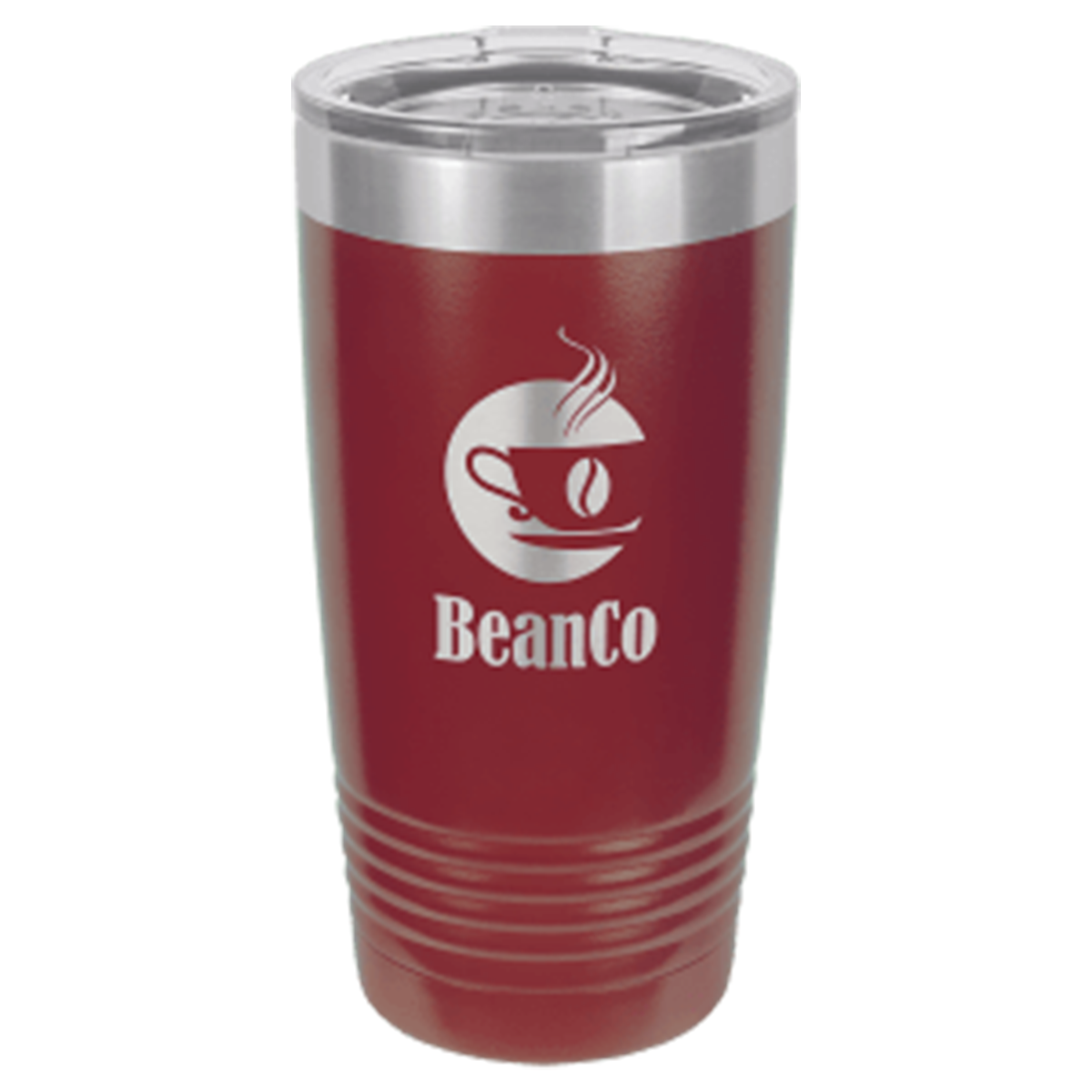 Polar Camel 20 oz. Vacuum Insulated Ringneck Tumbler with Clear Lid