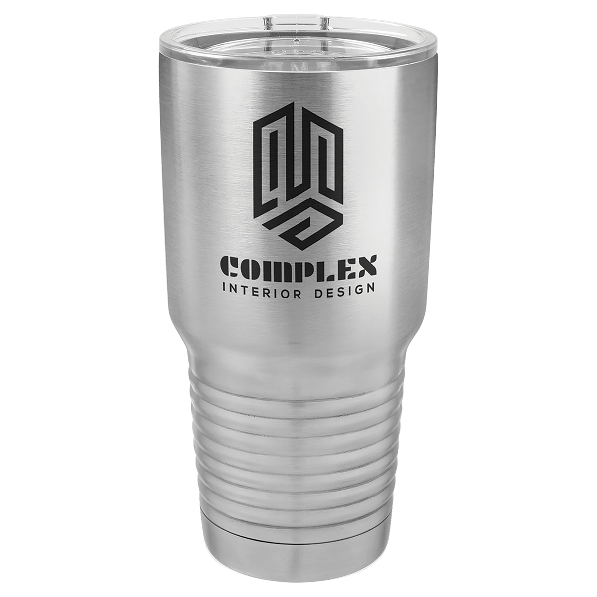 Polar Camel 30 oz. Vacuum Insulated Ringneck Tumbler with Clear Lid