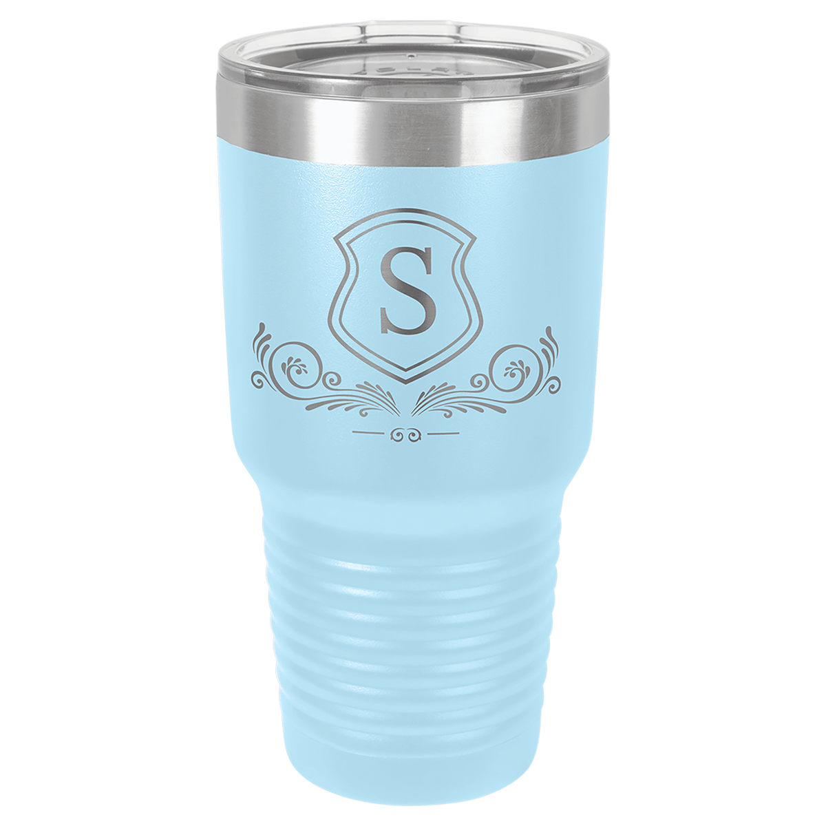 Polar Camel 30 oz. Vacuum Insulated Ringneck Tumbler with Clear Lid