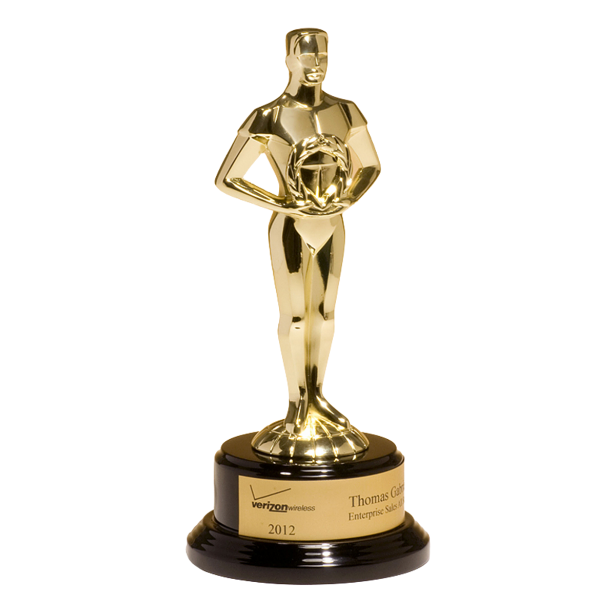 11" Oscar Award on Black Base