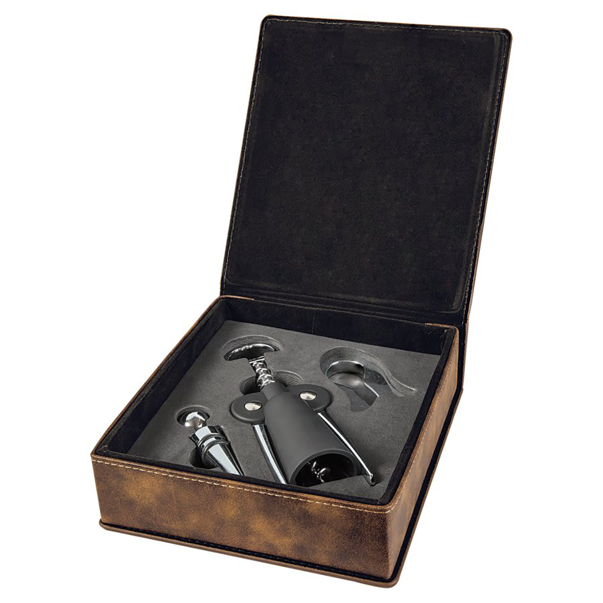 Leatherette Wine Tool Gift Set
