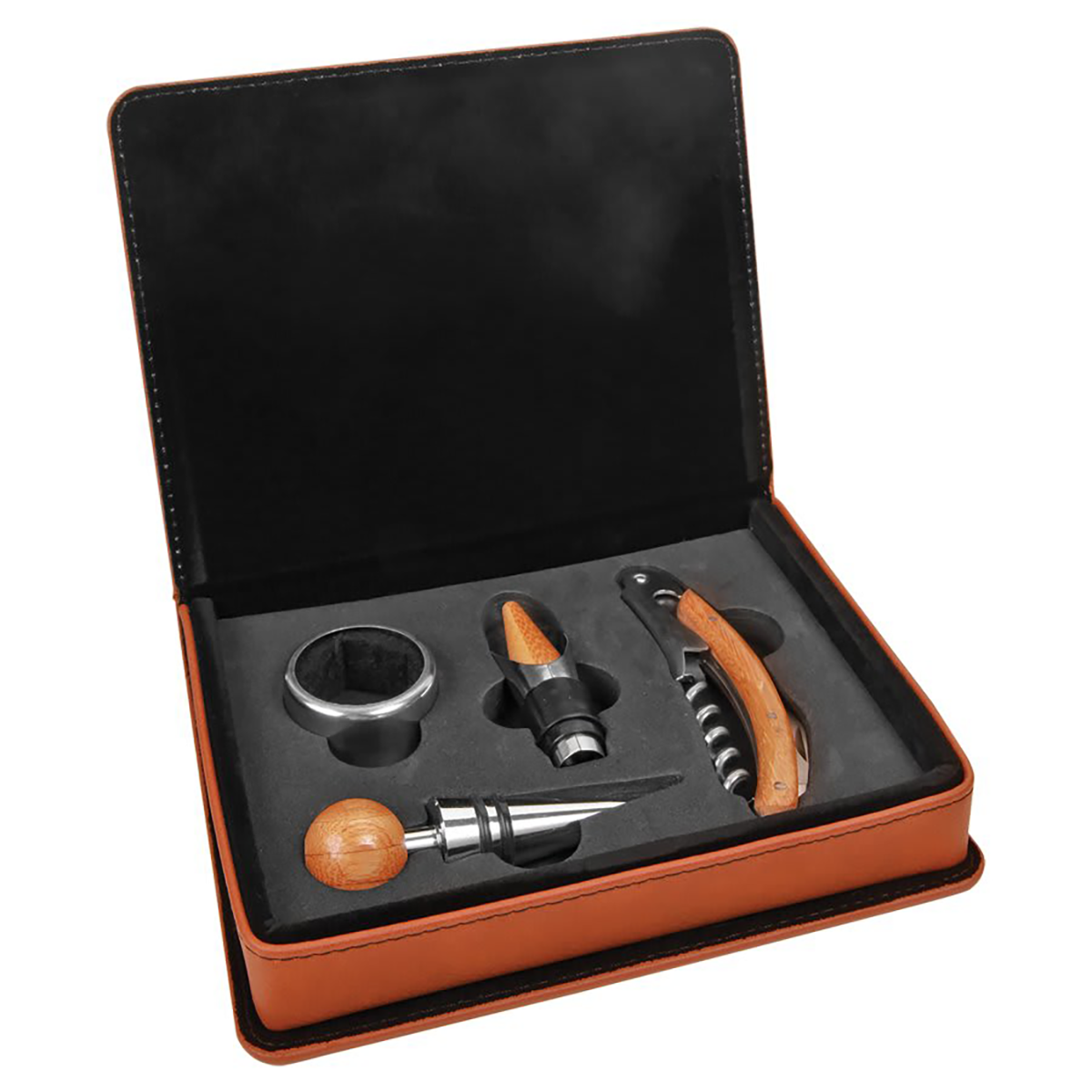 Leatherette Wine Tool Gift Set