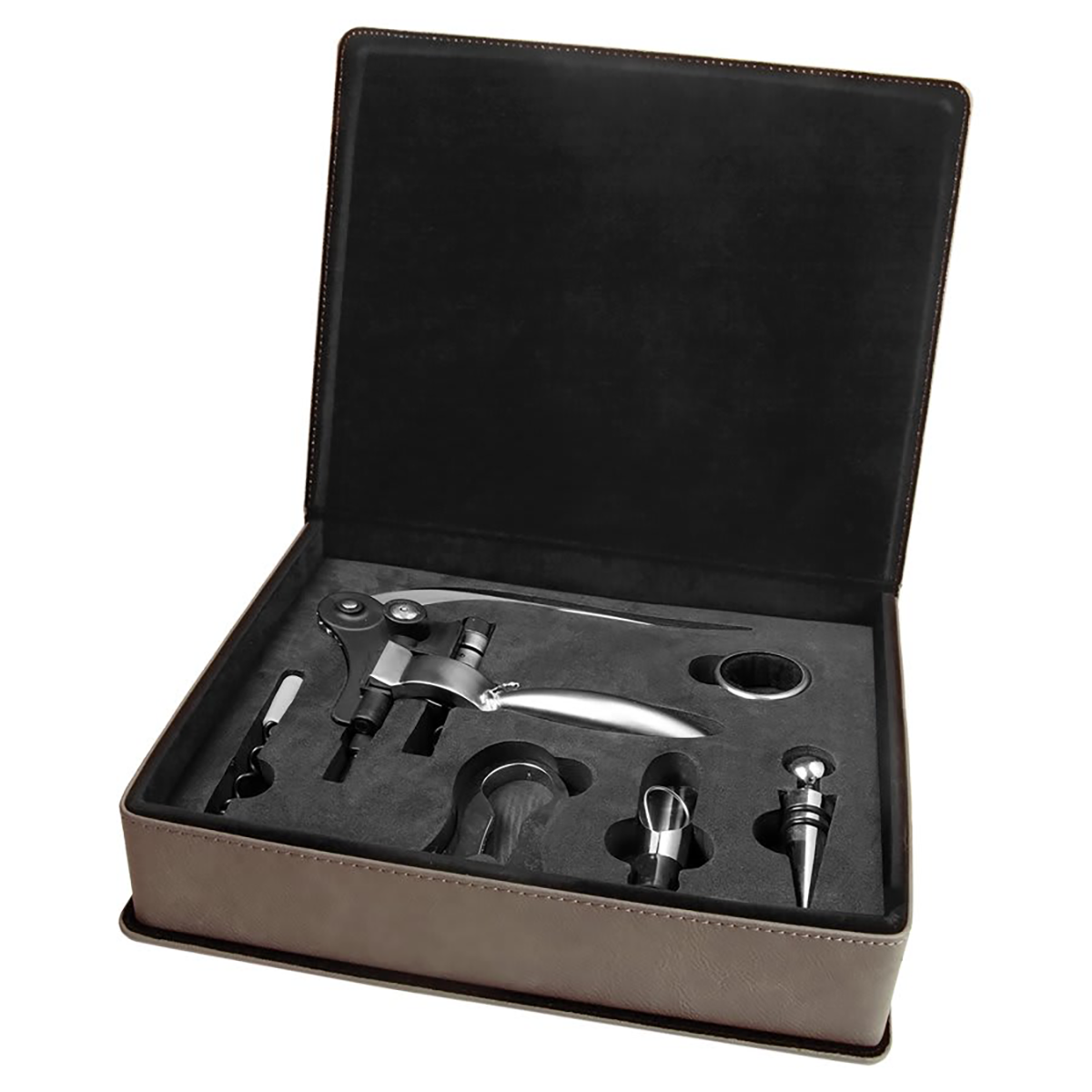Leatherette Wine Tool Gift Set