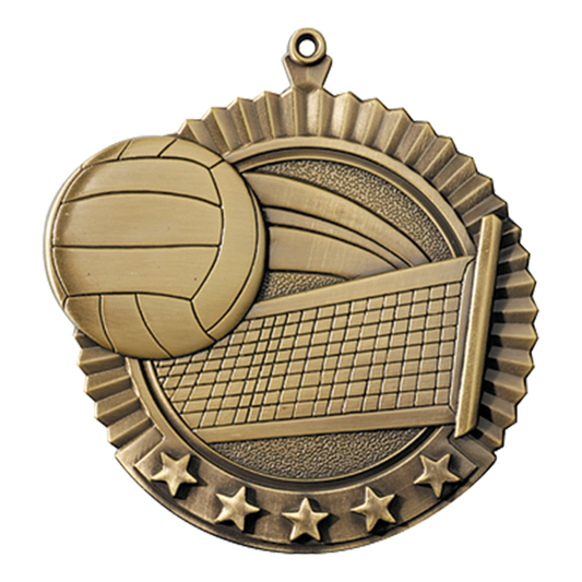 Volleyball 5 Star Medal