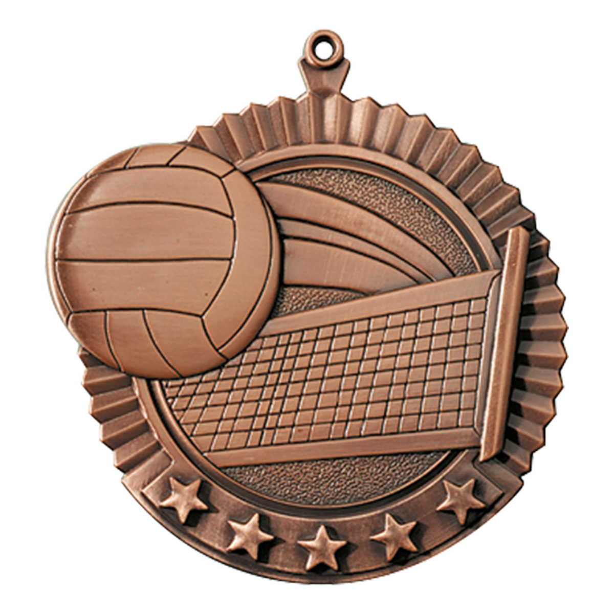 Volleyball 5 Star Medal