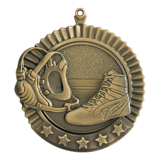 Wrestling 5 Star Medal