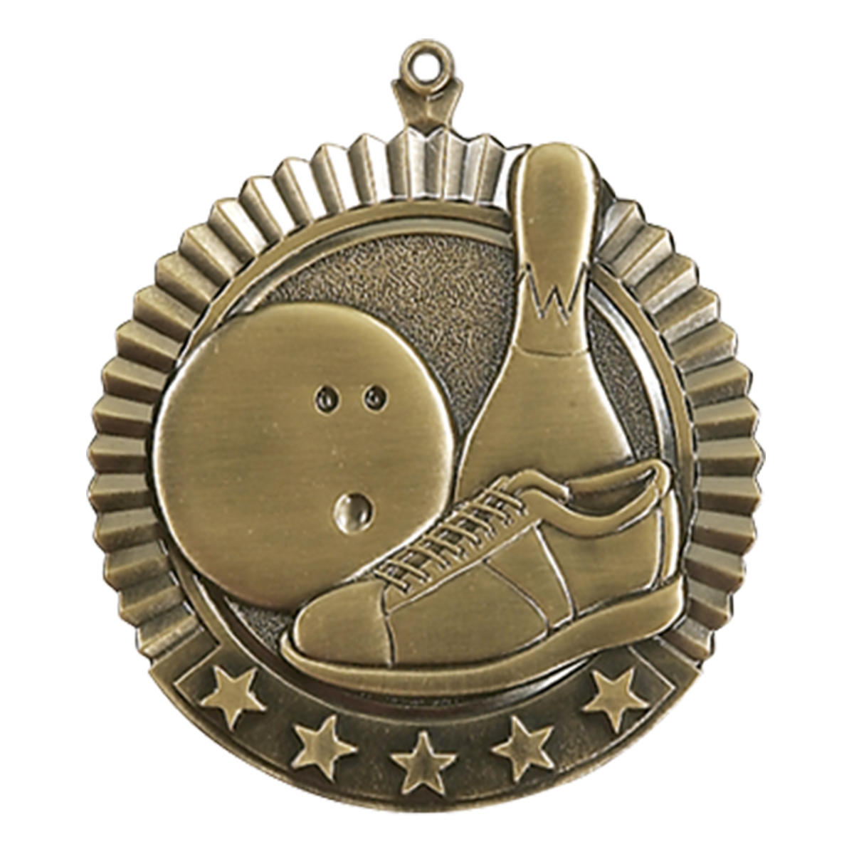 Bowling 5 Star Medal