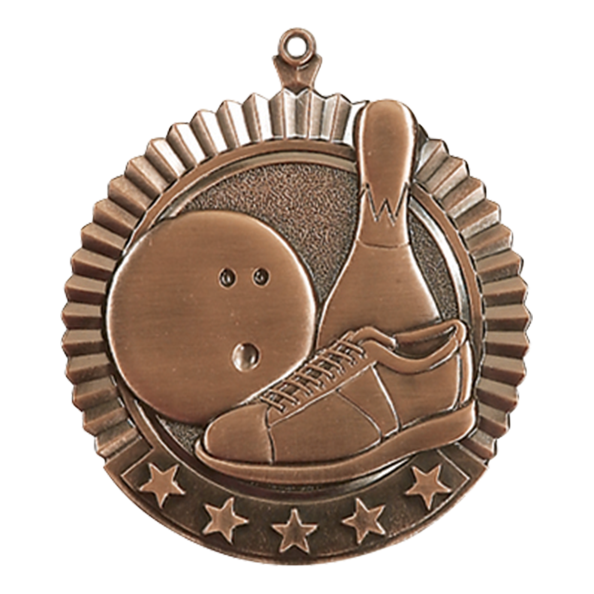 Bowling 5 Star Medal