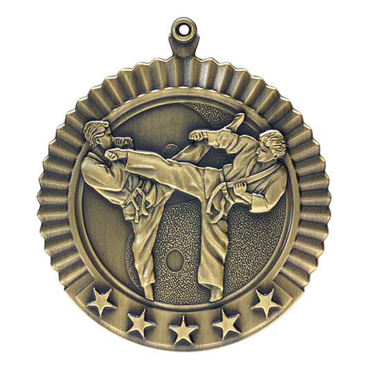 Karate 5 Star Medal (Male)