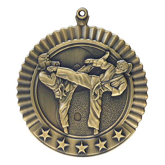 Karate 5 Star Medal (Female)