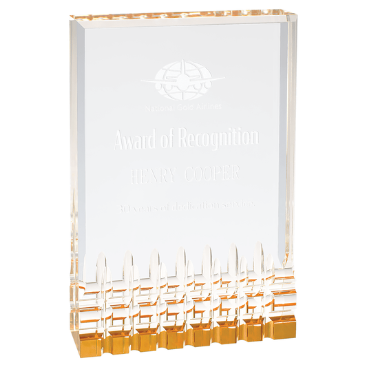 Gold Mirage Acrylic Award
