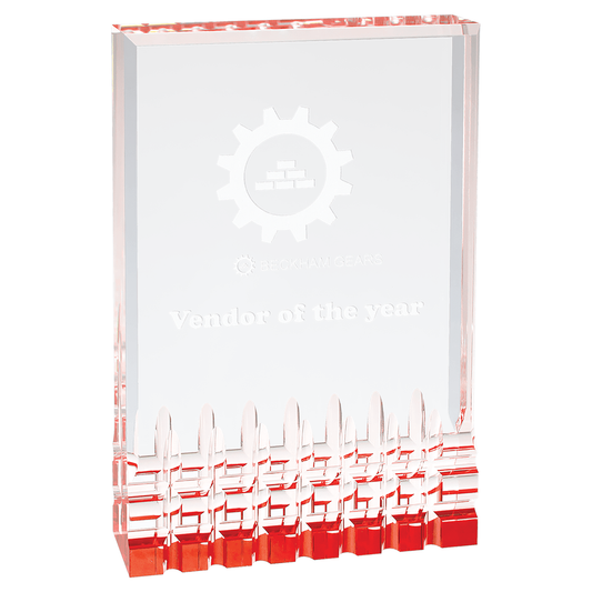 Red Mirage Acrylic Award