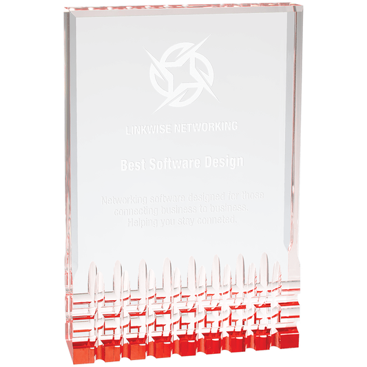 Red Mirage Acrylic Award