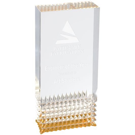 Gold Tribute Acrylic Award