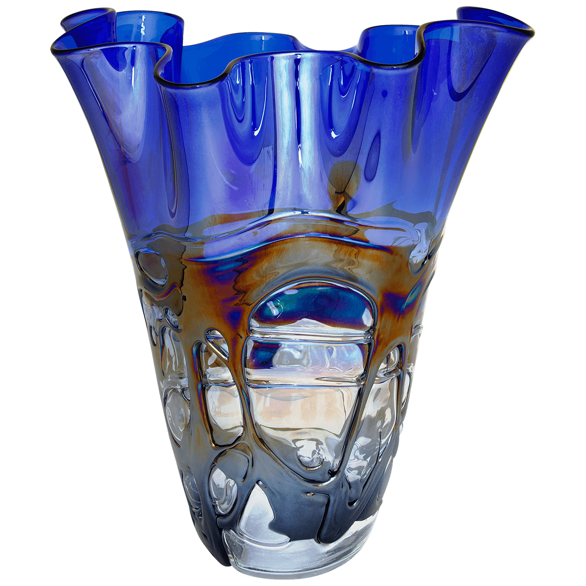 14" Art Glass Vase