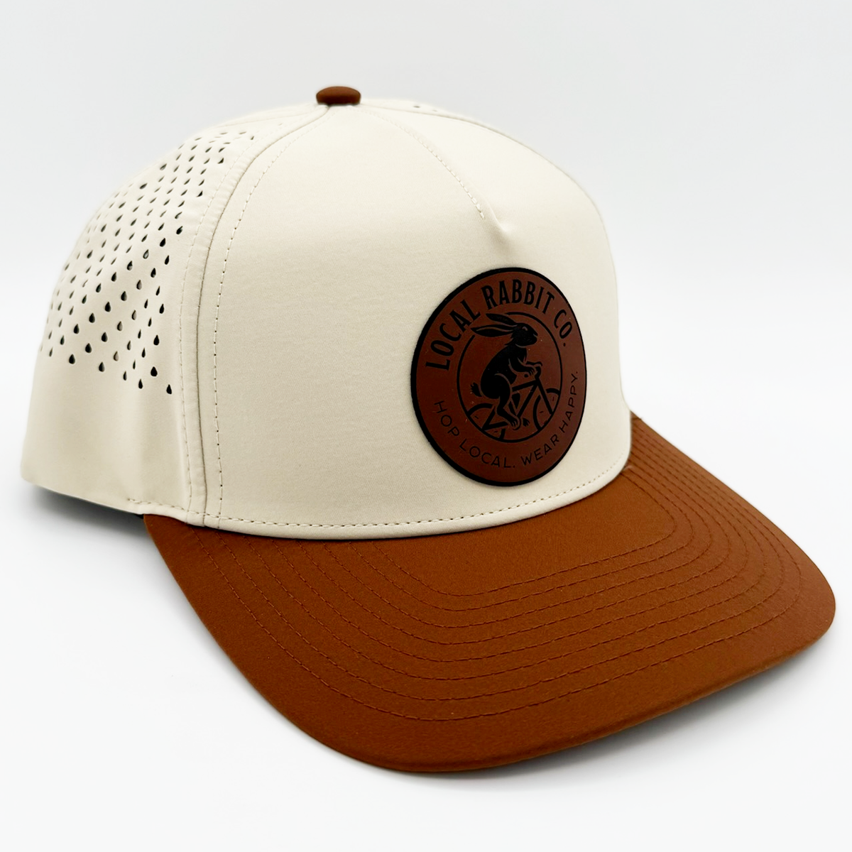 "Active Rabbit" Circle Patch Athletic Hat