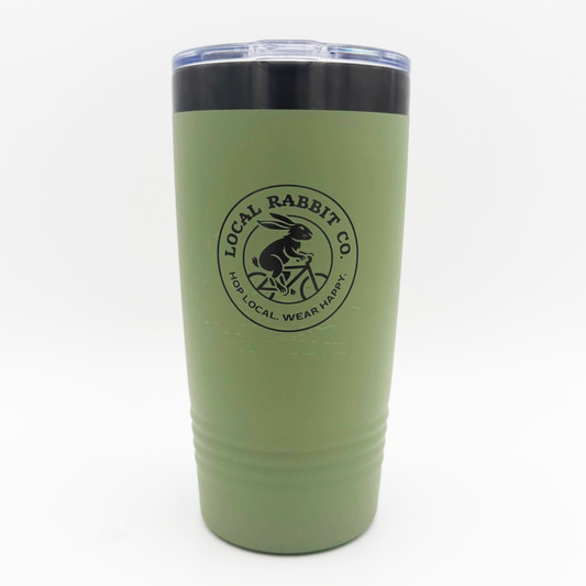 "Active Rabbit" Tumbler with Slider Lid