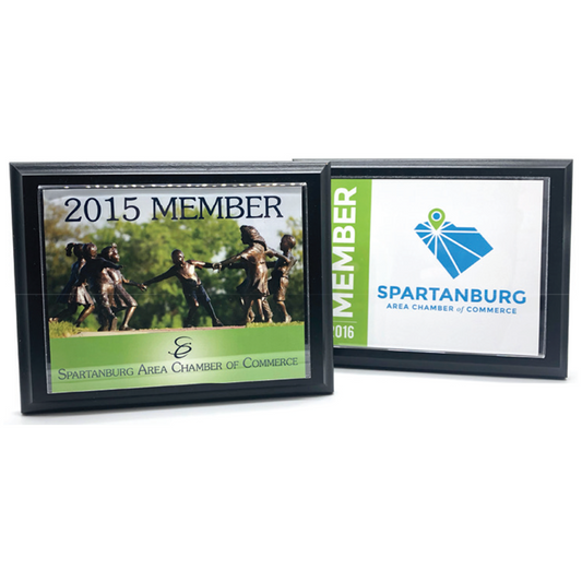 Ad Frame Plaque