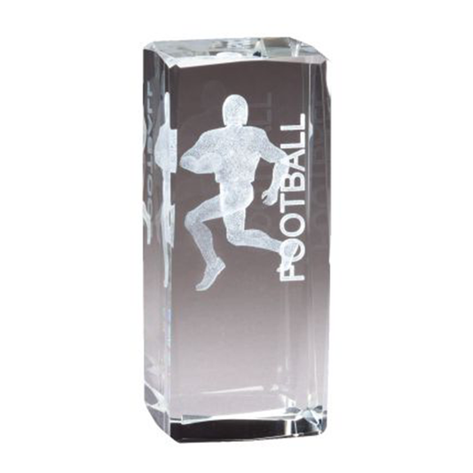 Football 3D Sports Crystal Column