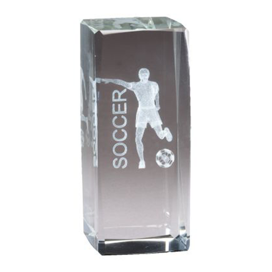Soccer 3D Sports Crystal Column (Male and Female)