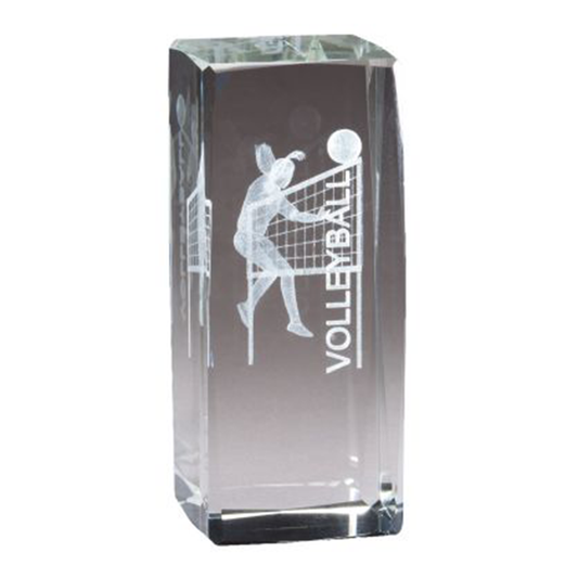 Volleyball 3D Sports Crystal Column (Male and Female)