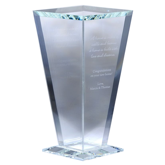 Crystal Starfire Vase
